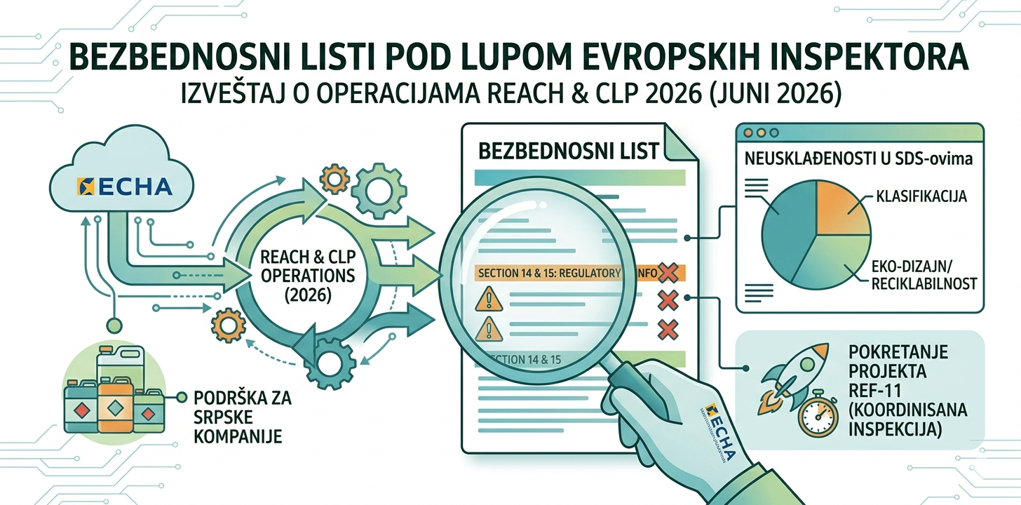 Safety data sheets under the scrutiny of European inspectors – lessons for Serbian companies